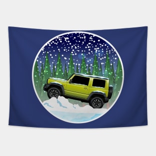 Jimny Snowy Adventure Tapestry