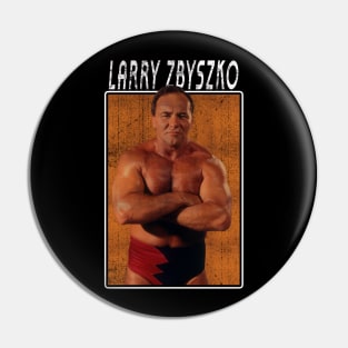 Vintage Wwe Larry Zbyszko Pin