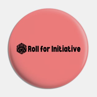 Roll for Initiative DND Dice Pin