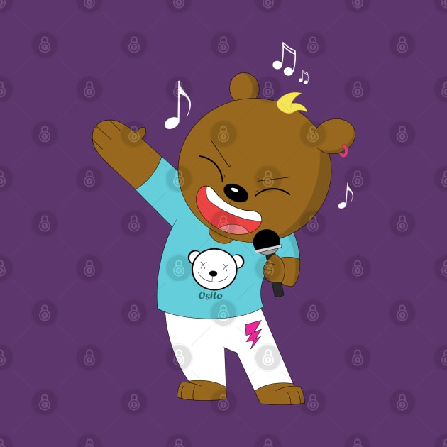 Reggaeton Bear by garciajey