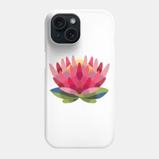 Open Simple Protea Stamp Phone Case