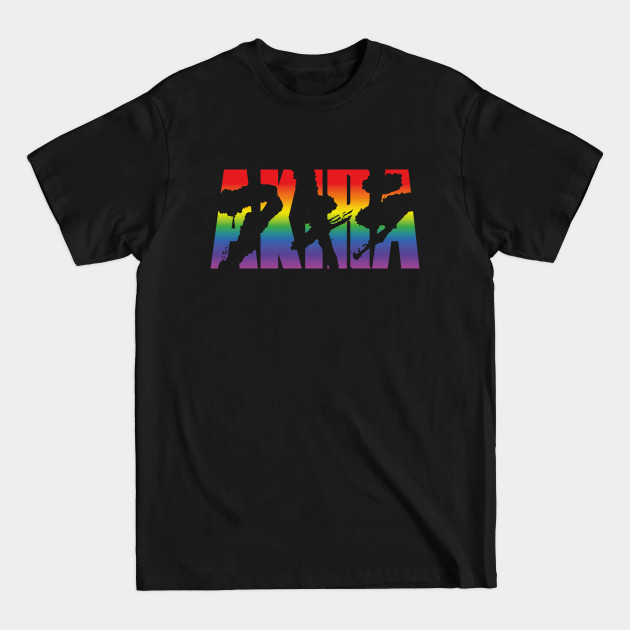 Discover Akira Logo (rainbow effect) - Akira - T-Shirt