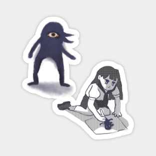 Imaginary friend (transparent) Magnet