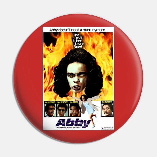 Abby - the Story of a Woman Possessed Pin by zombill