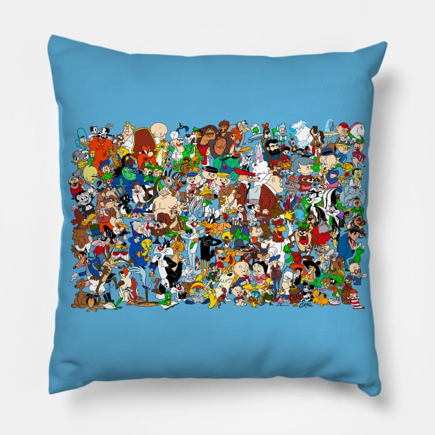 What a crowd! Pillow by CKline