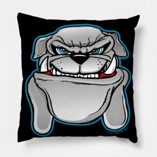 Bulldog Cartoon Pillow