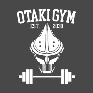 OTAKI GYM (White Barbell ver.) T-Shirt