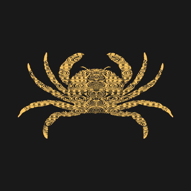 Golden Maori Crab by pelagio