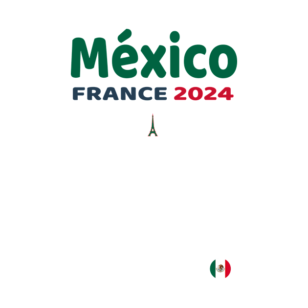 México France 2024 by TeeTees