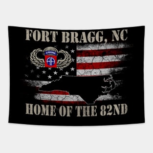 US Army 82nd Airborne Division Paratrooper Ft Bragg, NC Home Of The 82nd Tapestry