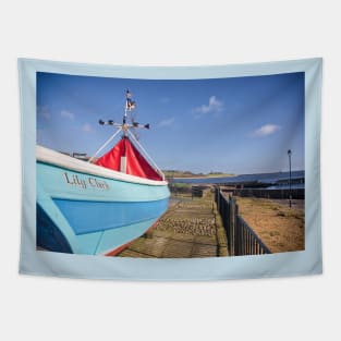 Fishing Coble on the River Tyne Tapestry