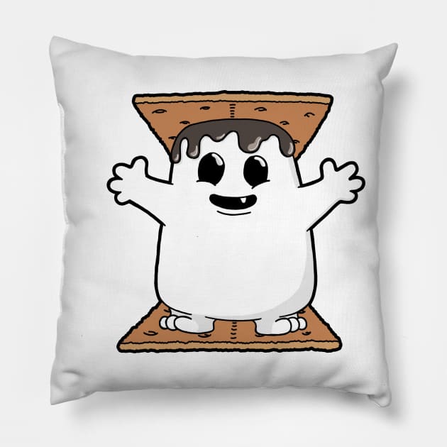 Adipose Smores! Pillow by joshbaldwin391