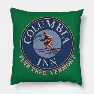 Columbia Inn - Pine Tree Vermont (version 2) Pillow