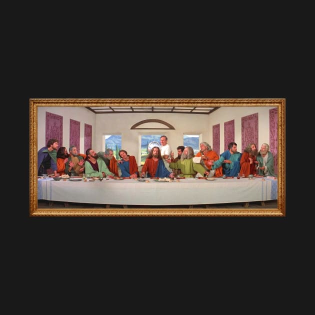 HotW Last Supper Framed by BigOrangeShirtShop