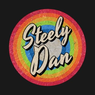 Vintage Style circle - Steely dan T-Shirt