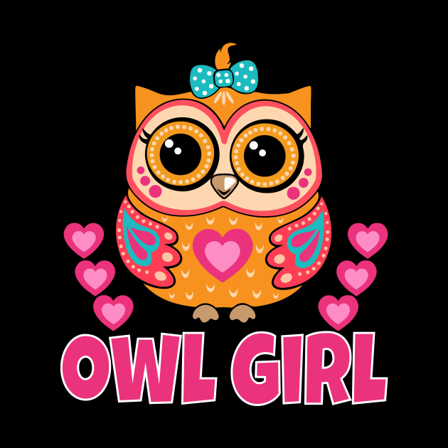 Cute Owl Girl by Work Memes