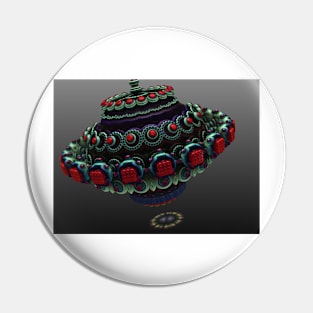 Flying Saucer Pin