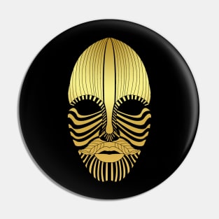 Mask Of Gold Pin