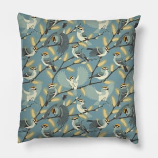 GCKI Lt Blue Pattern Pillow