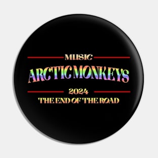 Arctic MOnkeys The End Of The Road T shirt Pin