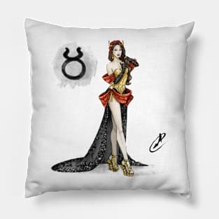 Taurus zodiac fashion Pillow