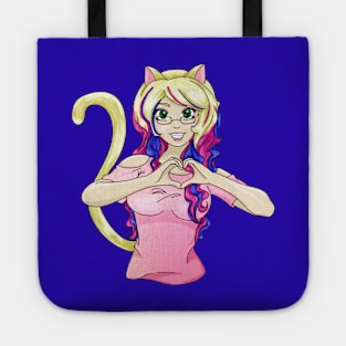 :3 <3  (Kitty Love) Tote