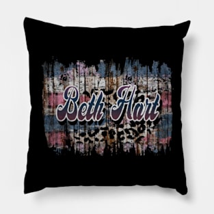 Retro Beth Pattern 80s 90s Birthday Style 70s 80s Pillow