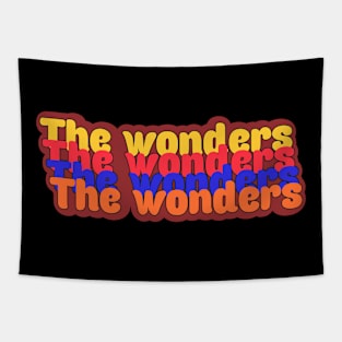 THE WONDERS T-SHIRT T-Shirt Tapestry