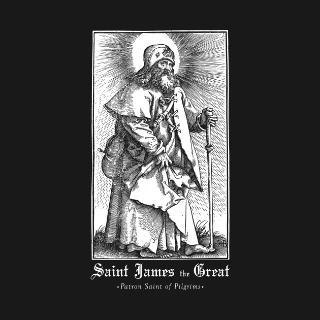 Saint James. Santiago. Patron of Pilgrims. by StabbedHeart