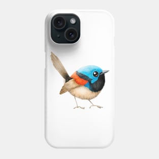 Variegated Fairy Wren Phone Case