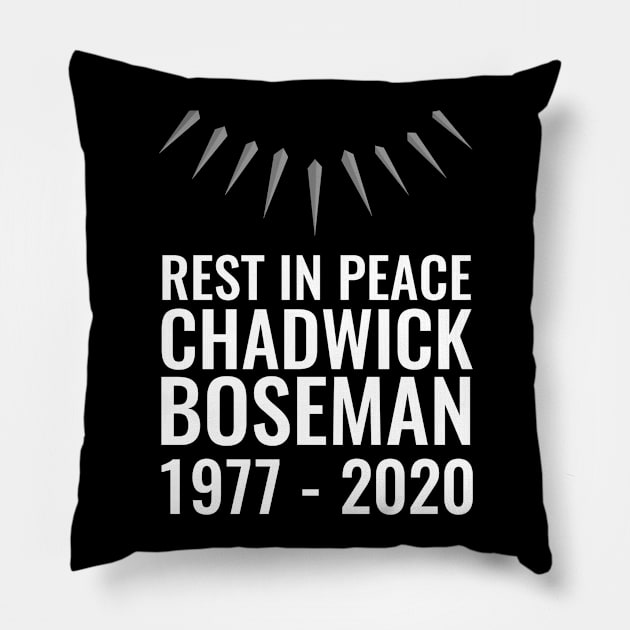 Chadwick Boseman Pillow by FLARE US