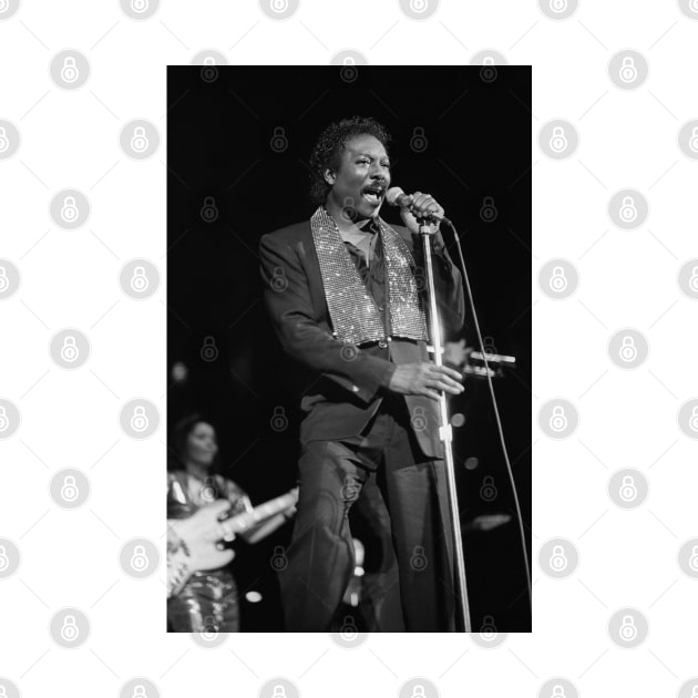 Wilson Pickett BW Photograph by Concert Photos