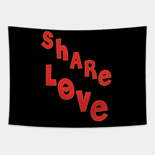 Valentines Day - Share Love Tapestry