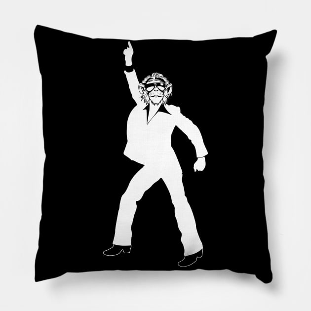 Saturday night jungle fever Pillow by BOEC Gear