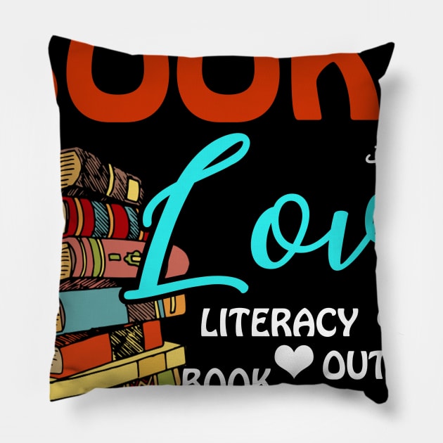 Books for LOVE T-Shirt for Men, Women, _ Youth Pillow by Simpsonfft