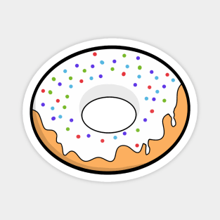 Funny Donut Magnet