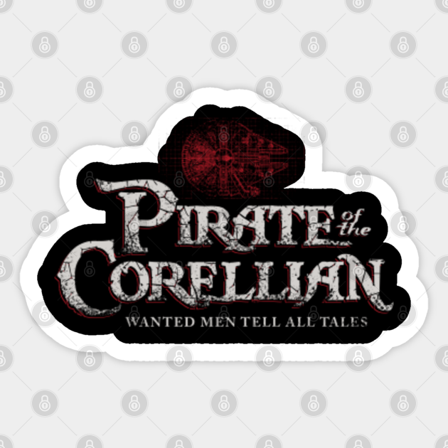 Pirate of the Corellian - Han Solo - Sticker