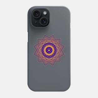 Mandala zeroone Phone Case