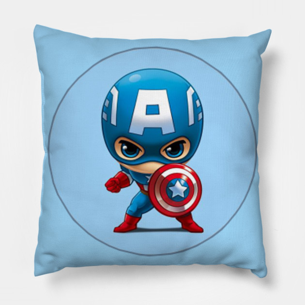 Fan Art Captain America Fanart Pillow Teepublic