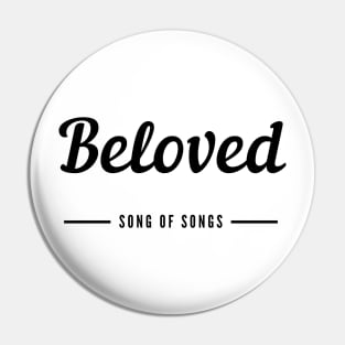 Couple (Lover/Beloved) - Beloved - Song of Songs - Black text White Background Pin