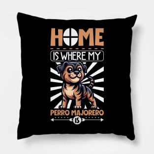 Home is with my Perro Majorero Pillow