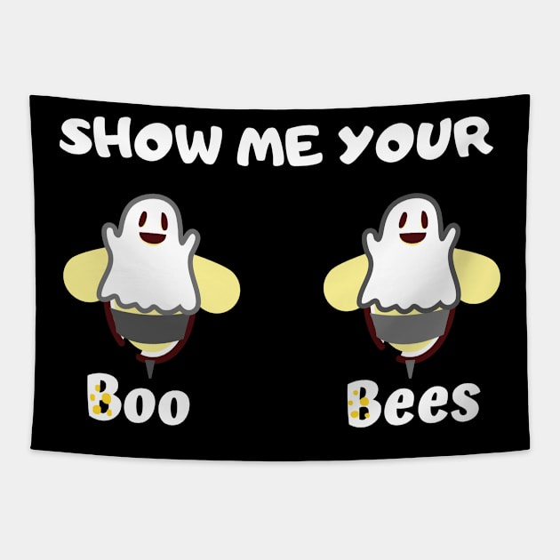 Show me your Boo Bees Tapestry by Ahmeddens