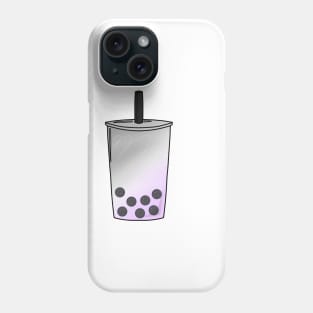 Pastel Asexual Pride Boba Phone Case