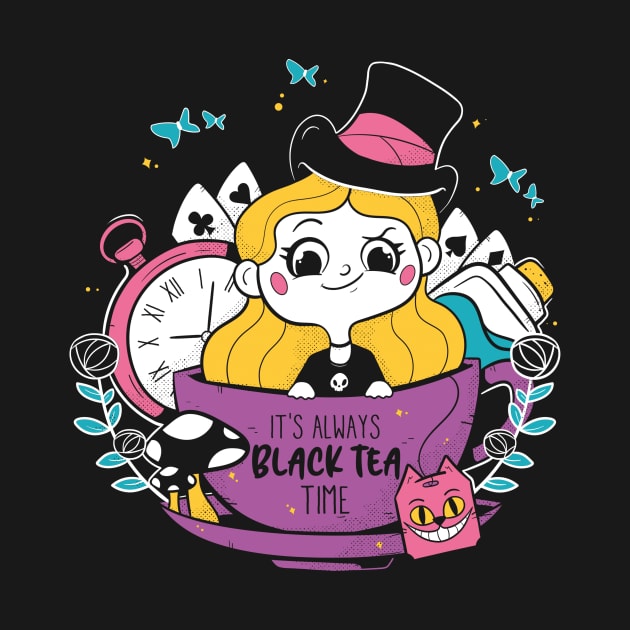 Black Tea Time by studioyumie