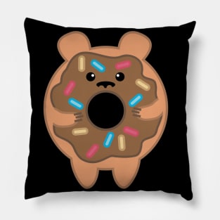 Funny donut Pillow