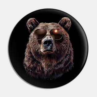 Grizzly Bear Dominant Defenders Pin