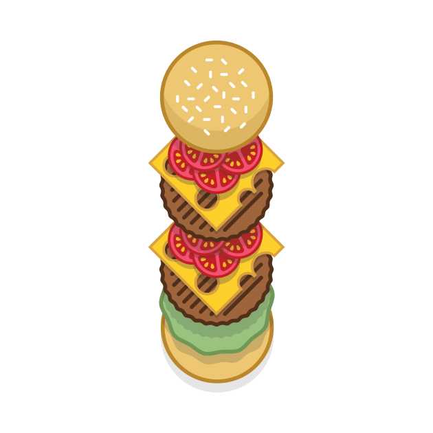 BIG BURGER by GeekyDoodles