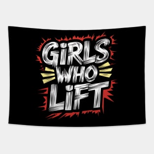 Girls Who Lift Tapestry