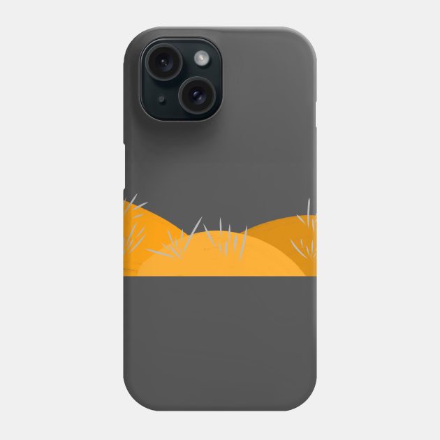 Badlands_Orange Phone Case by Heavenly_Daddy