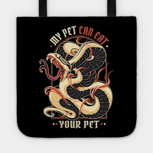 Snake wild pet Tote